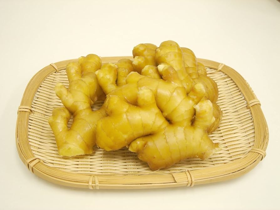 Amazon.co.jp: 食用 生姜 5kg/箱 バラ 中国産 特選 近江生姜